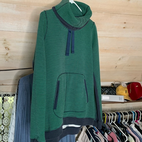 Lululemon- Avenue Pullover- GreenBean/Inkwell- ~Sz 12 (No Size Dot) - Picture 3 of 17